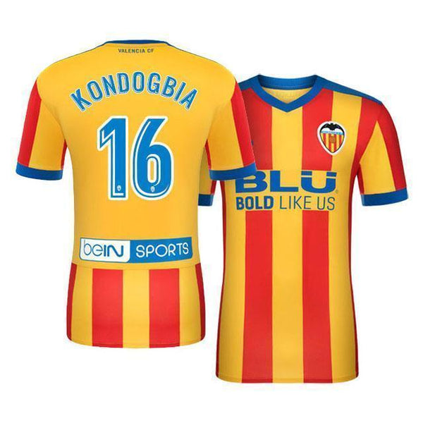 Men 16 Geoffrey Kondogbia  Jersey Soccer Valencia Jersey 2018 LaLiga - fastssd - Soccer Jersey - CrazyKill