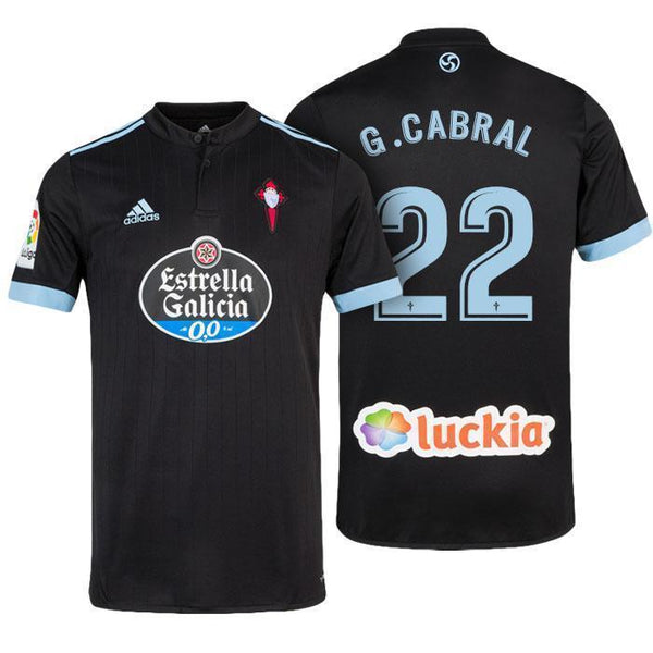 Men 22 Gustavo Daniel Cabral Jersey Soccer Celta de Vigo Jersey 2018 LaLiga - fastssd - Soccer Jersey - CrazyKill
