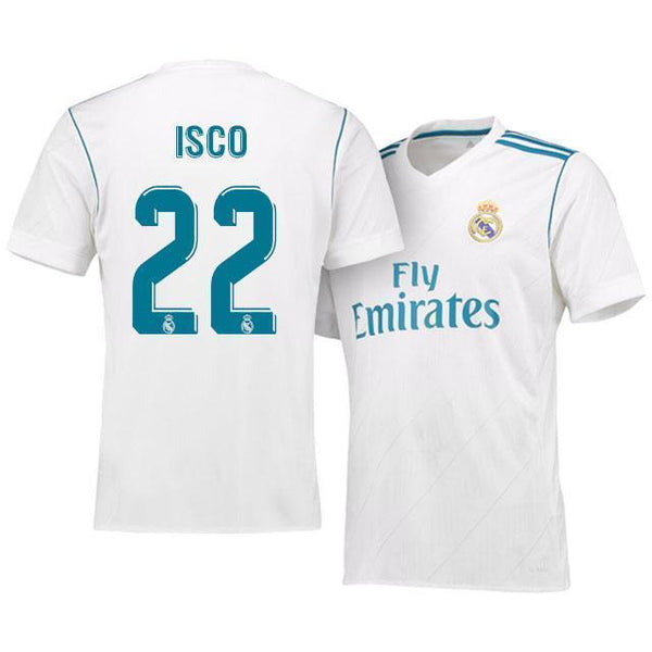 Men  22 Isco Jersey Soccer Real Madrid Jersey 2018 LaLiga - fastssd - Soccer Jersey - CrazyKill