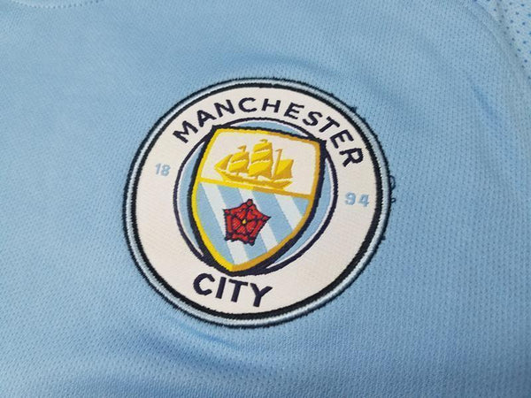 Men No name Jersey Home Soccer Manchester City Jersey 2018 Premier League - fastssd - Soccer Jersey - CrazyKill