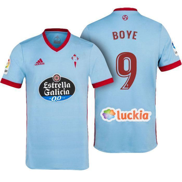 Men 9 Lucas Boye Jersey Soccer Celta de Vigo Jersey 2018 LaLiga - fastssd - Soccer Jersey - CrazyKill