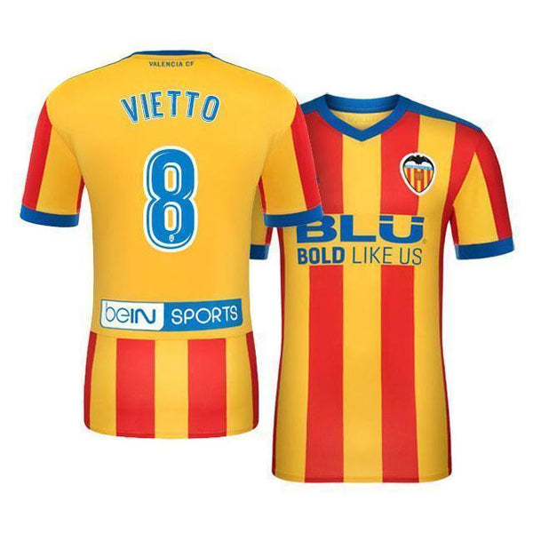 Men 8 Luciano Vietto Jersey Soccer Valencia Jersey 2018 LaLiga - fastssd - Soccer Jersey - CrazyKill