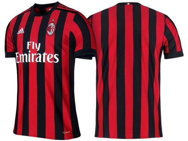Men No Name Jersey Home Soccer AC Milan Jersey 2018 Serie A - fastssd - Soccer Jersey - CrazyKill