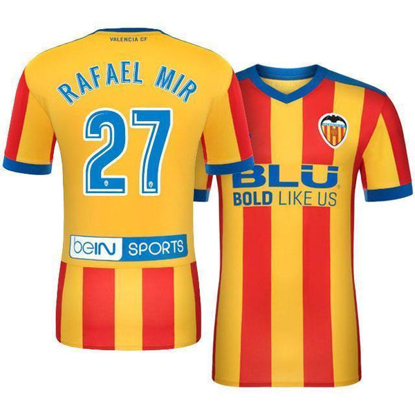 Men 27 Rafael Mir Vicente Jersey Soccer Valencia Jersey 2018 LaLiga - fastssd - Soccer Jersey - CrazyKill