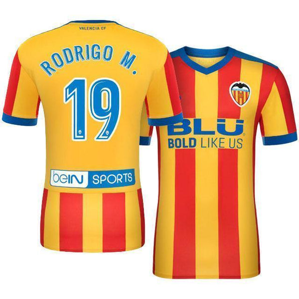 Men 19 Rodrigo Moreno Jersey Soccer Valencia Jersey 2018 LaLiga - fastssd - Soccer Jersey - CrazyKill