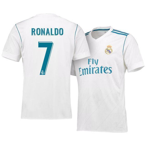 Men 7 Cristiano Ronaldo Jersey Soccer Real Madrid Jersey 2018 LaLiga - fastssd - Soccer Jersey - CrazyKill