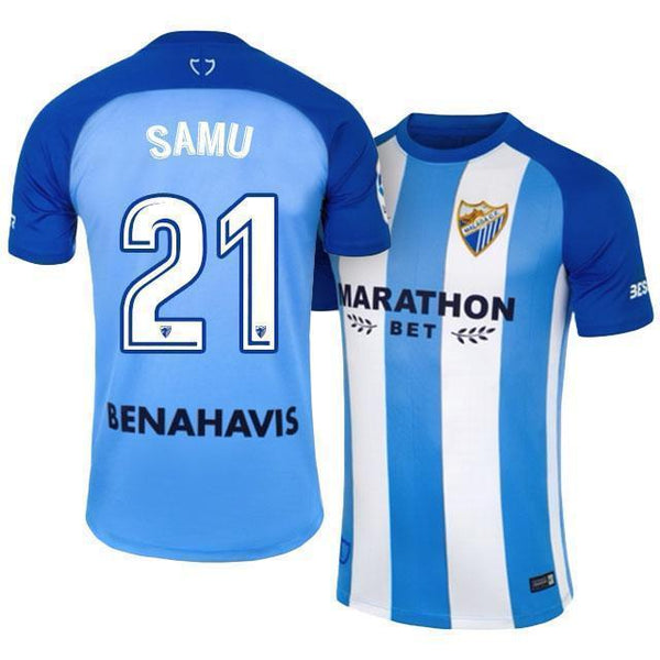 Men 21 Samuel Garcia Sanchez Jersey Soccer Malaga CF Jersey 2018 LaLiga - fastssd - Soccer Jersey - CrazyKill