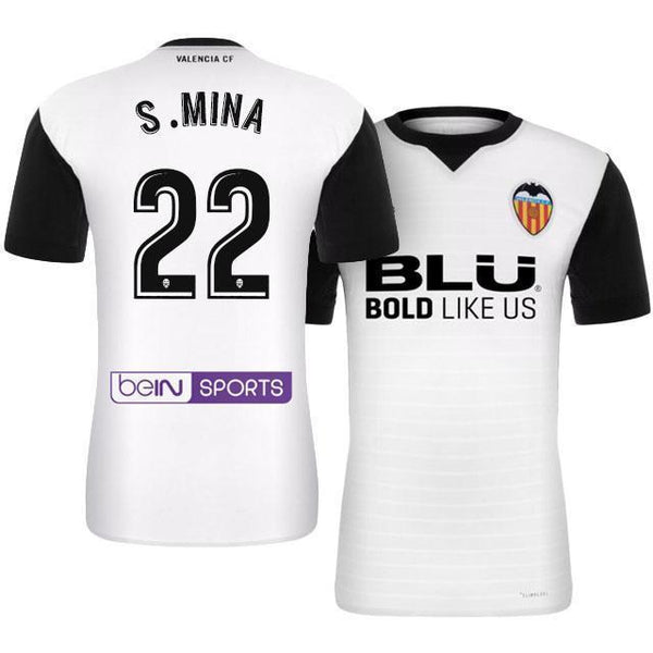 Men 22 Santi Mina Jersey Soccer Valencia Jersey 2018 LaLiga - fastssd - Soccer Jersey - CrazyKill