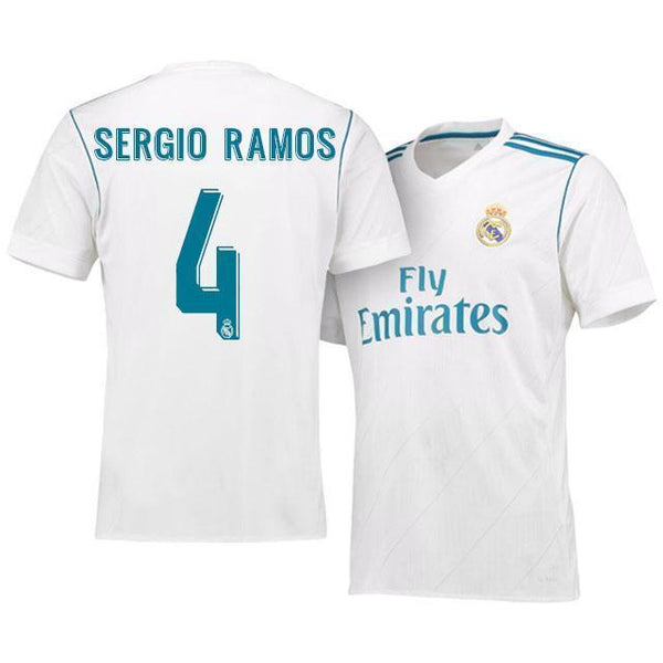 Men 4 Sergio Ramos Jersey Soccer Real Madrid Jersey 2018 LaLiga - fastssd - Soccer Jersey - CrazyKill