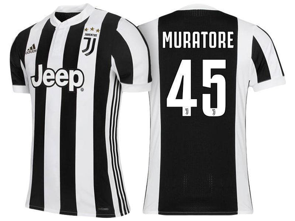 Men 45 Simone Muratore Jersey Home Soccer Juventus Jersey 2018 Serie A - fastssd - Soccer Jersey - CrazyKill