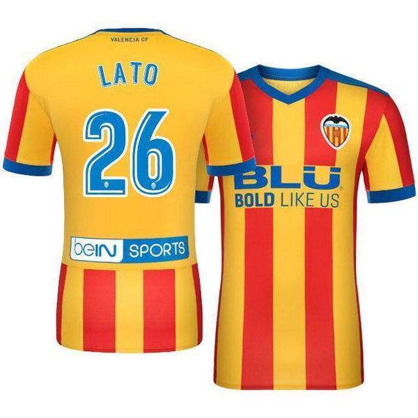 Men 26 Toni Lato Jersey Soccer Valencia Jersey 2018 LaLiga - fastssd - Soccer Jersey - CrazyKill