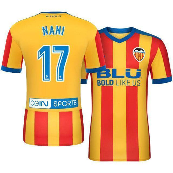 Men 17 Nani Jersey Soccer Valencia Jersey 2018 LaLiga - fastssd - Soccer Jersey - CrazyKill