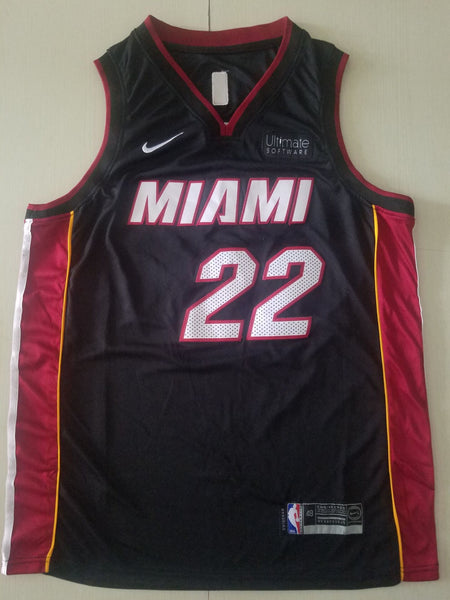 Men 22 Jimmy Butler Jersey Black Miami Heat Jersey Swingman Fanatics - fastssd - NBA Jersey - nRevo
