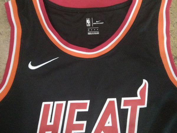 Men 07 Goran Dragic Jersey Black Miami Heat Jersey Swingman Fanatics