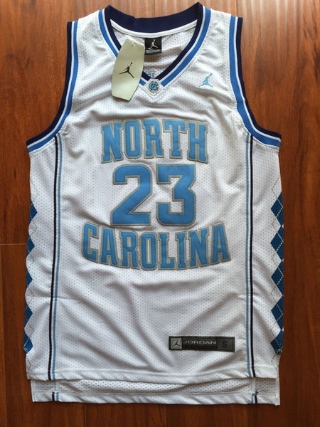 Men 23 Michael Jordan Jersey White North Carolina Fanatics Swingman - fastssd - NBA Jersey - nRevo