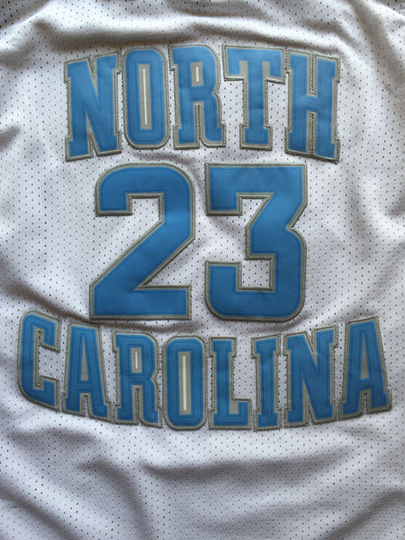 Men 23 Michael Jordan Jersey White North Carolina Fanatics Swingman - fastssd - NBA Jersey - nRevo