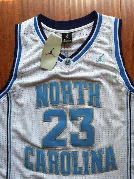 Men 23 Michael Jordan Jersey White North Carolina Fanatics Swingman - fastssd - NBA Jersey - nRevo