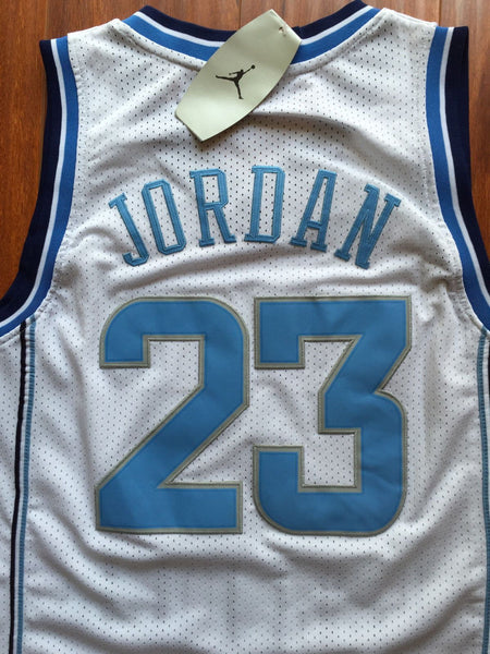 Men 23 Michael Jordan Jersey White North Carolina Fanatics Swingman - fastssd - NBA Jersey - nRevo