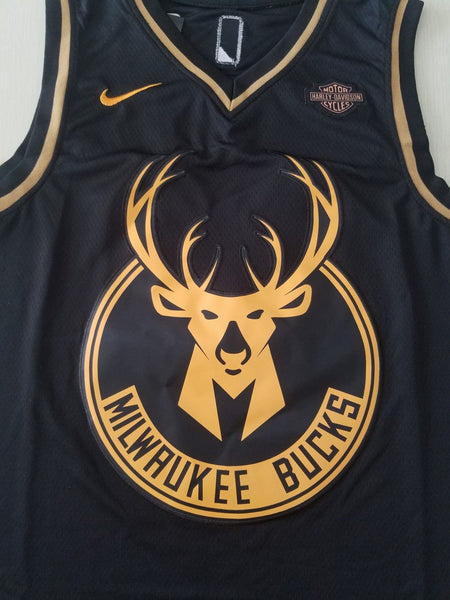 Men 34 Giannis Antetokounmpo Jersey Black Milwaukee Bucks Jersey Fanatics - fastssd - NBA Jersey - nRevo