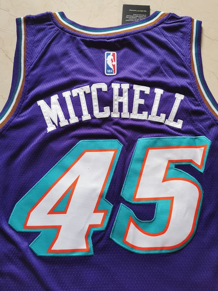 Men 45 Donovan Mitchell Jersey Purple Utah Jazz Jersey Swingman Fanatics - fastssd - NBA Jersey - nRevo