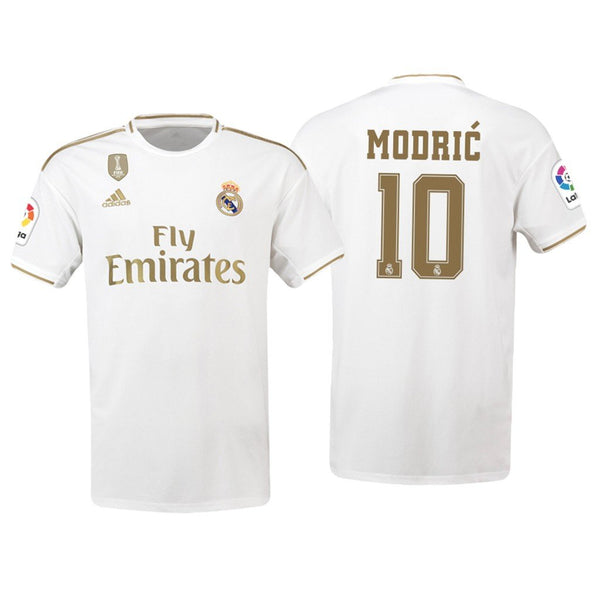 Men 10 Luka Modric Jersey White Home Real Madrid Jersey LaLiga 2020 - fastssd - Soccer Jersey - CrazyKill
