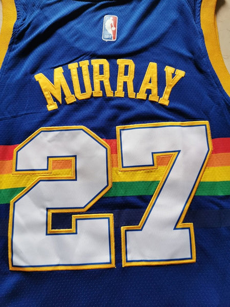 Men 27 Jamal Murray Jersey Blue Denver Nuggets Jersey Swingman Fanatics - fastssd - NBA Jersey - nRevo