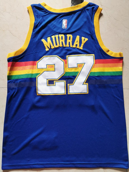 Men 27 Jamal Murray Jersey Blue Denver Nuggets Jersey Swingman Fanatics - fastssd - NBA Jersey - nRevo