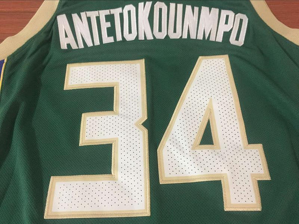 Men 34 Giannis Antetokounmpo Jersey Green Milwaukee Bucks Fanatics - fastssd - NBA Jersey - nRevo