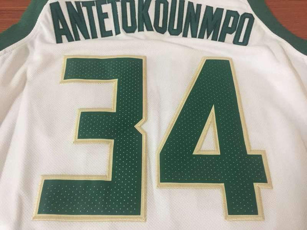 Men 34 Giannis Antetokounmpo Jersey White&Green Milwaukee Bucks Fanatics - fastssd - NBA Jersey - nRevo