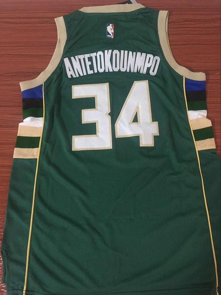 Men 34 Giannis Antetokounmpo Jersey Green Milwaukee Bucks Fanatics - fastssd - NBA Jersey - nRevo
