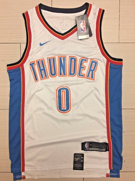 Men 0 Russell Westbrook Jersey White Oklahoma City Thunder Fanatics - fastssd - NBA Jersey - nRevo