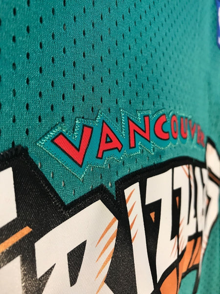 Men 10 Mike Bibby Jersey Green Vancouver Grizzlies Throwback Swingman - fastssd - NBA Jersey - nRevo