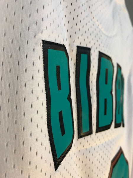 Men 10 Mike Bibby Jersey White Vancouver Grizzlies Jersey Swingman - fastssd - NBA Jersey - nRevo