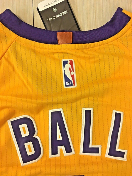 Men 2 Lonzo Ball Jersey Yellow Los Angeles Lakers Jersey Swingman - fastssd - NBA Jersey - nRevo