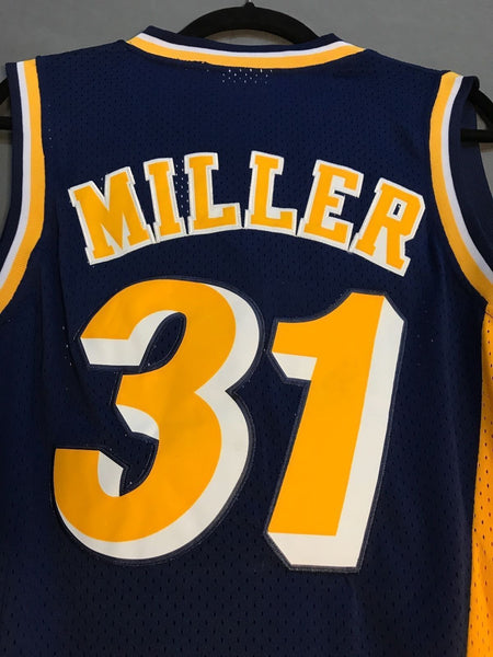 Men 31 Reggie Miller Jersey Indiana Pacers Jersey Throwback Swingman - fastssd - NBA Jersey - nRevo