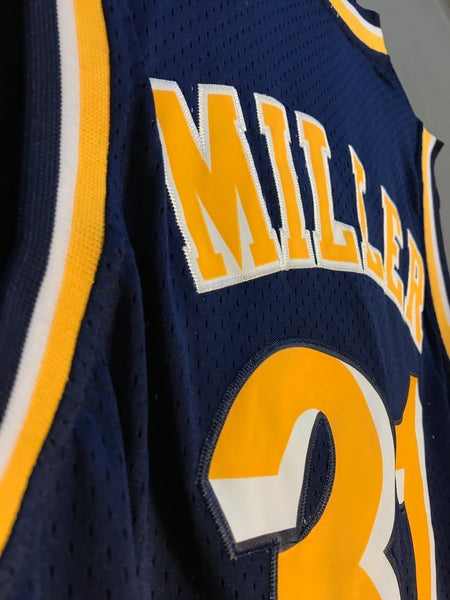 Men 31 Reggie Miller Jersey Indiana Pacers Jersey Throwback Swingman - fastssd - NBA Jersey - nRevo