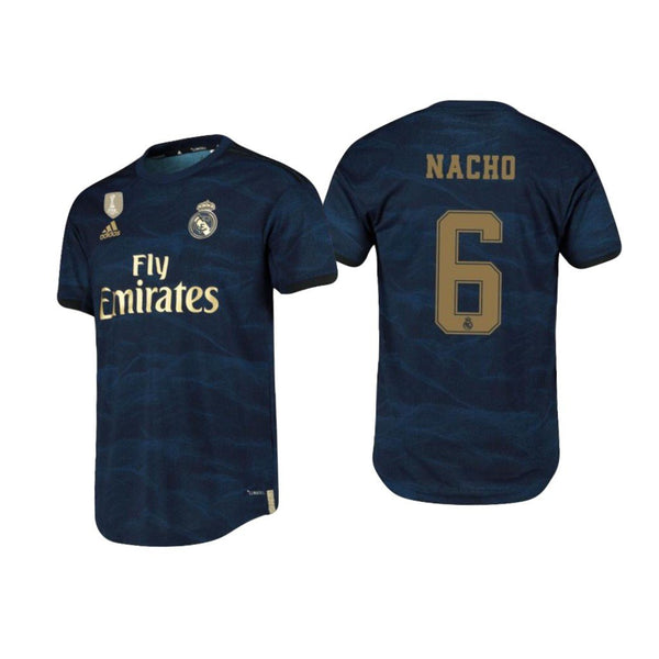 Men 06 Nacho Jersey Blue Away Real Madrid Jersey LaLiga 2020 - fastssd - Soccer Jersey - CrazyKill