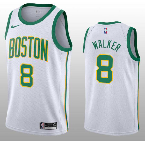 New Men 8 Kemba Walker Jersey White Boston Celtics Jersey Swingman Fanatics - fastssd - NBA Jersey - nRevo