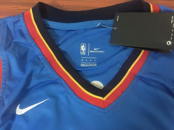 Men OKC 13 Paul George Jersey Blue Oklahoma City Thunder Swingman Fanatics - fastssd - NBA Jersey - nRevo
