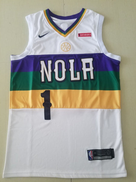 Men 1 Marianne Williamson Jersey Mix New Orleans Pelicans Jersey Swingman - fastssd - NBA Jersey - nRevo