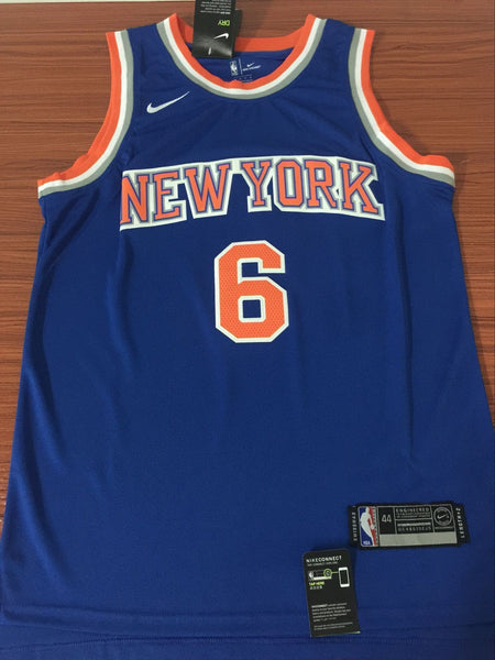 Men 6 Kristaps Porzingis Jersey Blue New York Knicks Jersey Fanatics - fastssd - NBA Jersey - nRevo