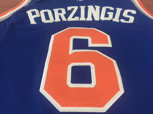 Men 6 Kristaps Porzingis Jersey Blue New York Knicks Jersey Fanatics - fastssd - NBA Jersey - nRevo