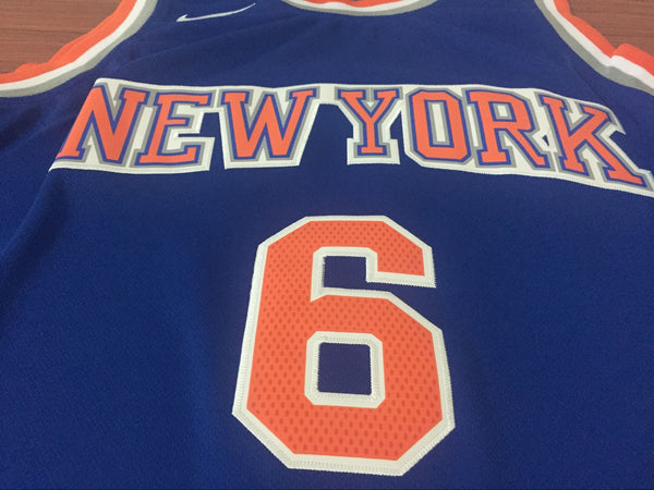Men 6 Kristaps Porzingis Jersey Blue New York Knicks Jersey Fanatics - fastssd - NBA Jersey - nRevo