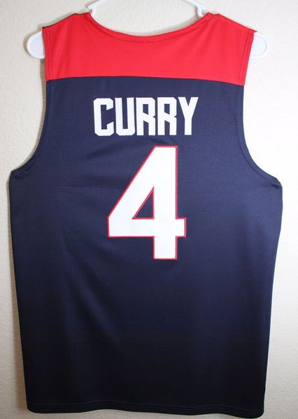 Men 4 Stephen Curry Jersey Black color USA Dream Team Swingman - fastssd - NBA Jersey - nRevo