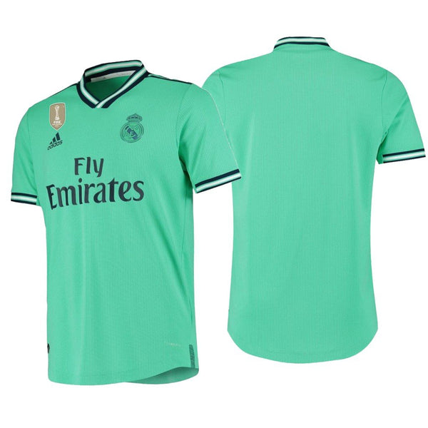 Men NO NAME Jersey Green Away Real Madrid Jersey Laliga 2020 - fastssd - Soccer Jersey - CrazyKill