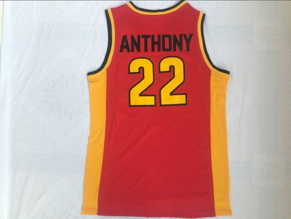 Men 22 Carmelo Anthony Jersey Red Oak Hill Swingman Jersey Fanatics - fastssd - NBA Jersey - nRevo