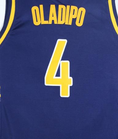 Men 04 Victor Oladipo Jersey Blue Indiana Pacers Jersey Swingman Fanatics