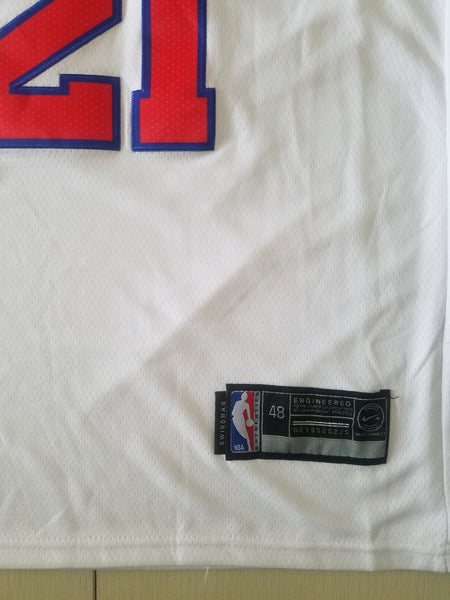 Men 21 Joel Embiid City Jersey White Philadelphia 76ers Jersey Fanatics - fastssd - NBA Jersey - nRevo