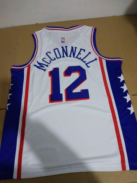Men 12 T.J. McConnell Jersey White Philadelphia 76ers Jersey Fanatics - fastssd - NBA Jersey - nRevo