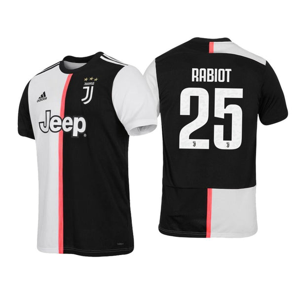 Men 25 Adrien Rabiot Jersey Black Home Juventus Jersey Serie A 2020 - fastssd - Soccer Jersey - CrazyKill